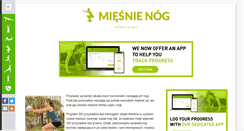 Desktop Screenshot of miesnienog.pl