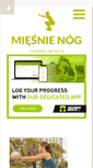 Mobile Screenshot of miesnienog.pl